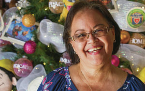 Joan Manke is stepping down after working as head of the Friends of Honolulu City Lights