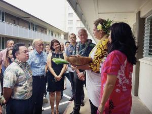 City blesses apartment project for the homeless