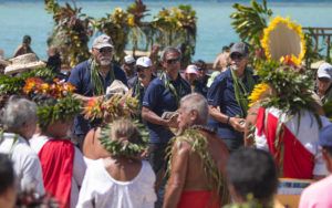Voyagers’ visit to sacred site buoys Hokule‘a’s trip home