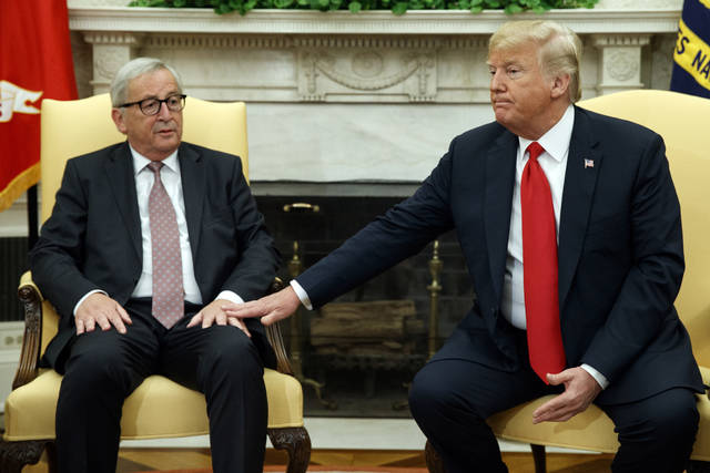 Trump, Juncker announce deal pulling back from US-EU trade war