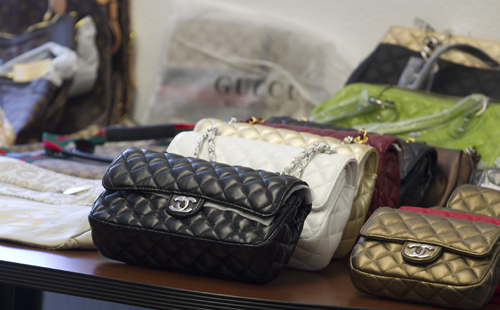 Federal agents seize more than 2,000 faux designer bags, other