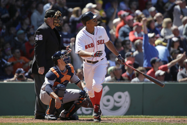 Bogaerts hits 3-run home run; Red Sox rally past Astros