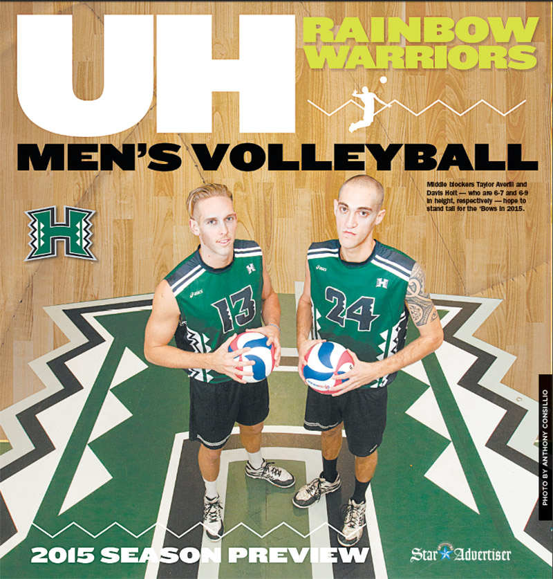 UH Men's Volleyball Season Preview 2015 Honolulu StarAdvertiser
