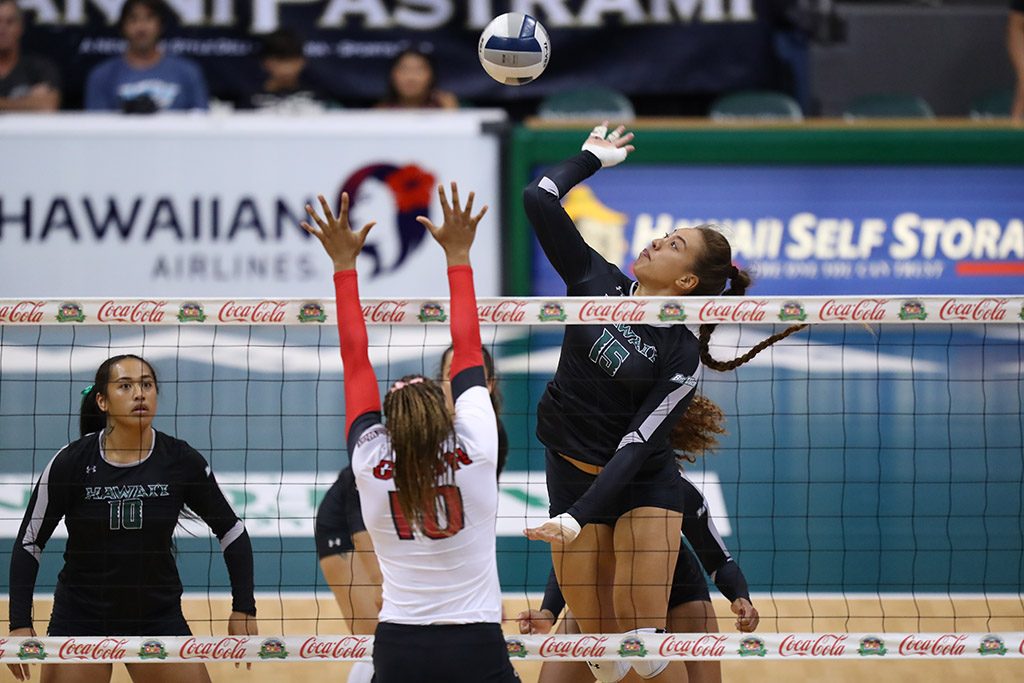 UH Volleyball Wahine down CSUN in 4 sets Honolulu StarAdvertiser