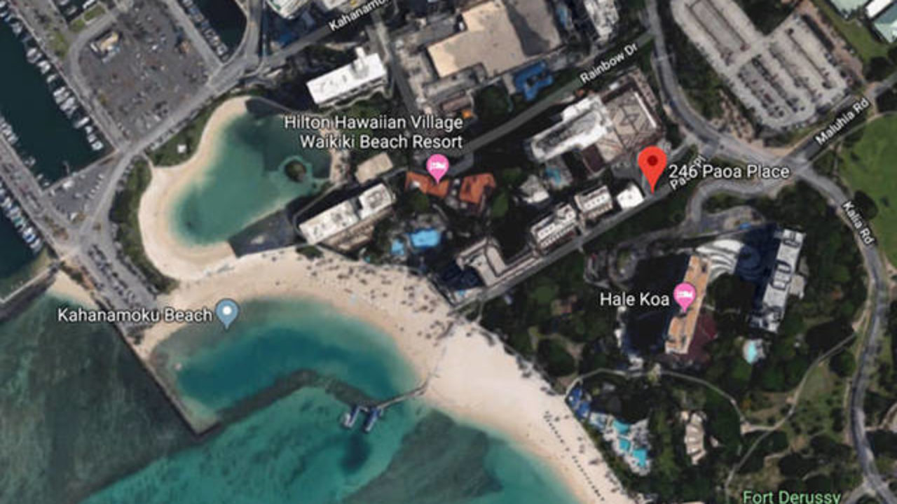 Red dye testing scheduled today near Hilton Hawaiian in Waikiki