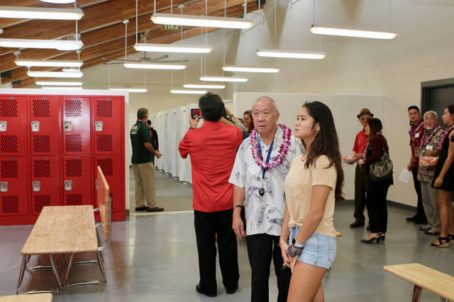 Middle School Girls Locker Room