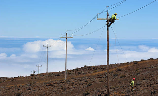 Maui Electric Restored Power Atop Haleakala A Month After Storms 