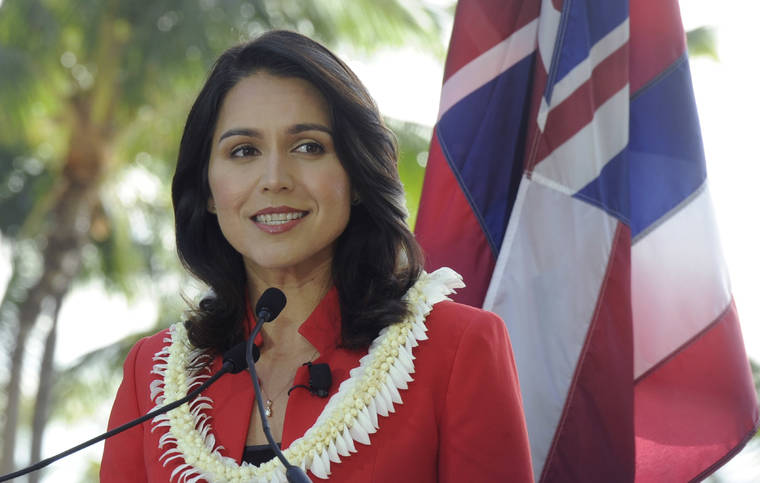 Tulsi Gabbard among vets forming House caucus for women who serve.