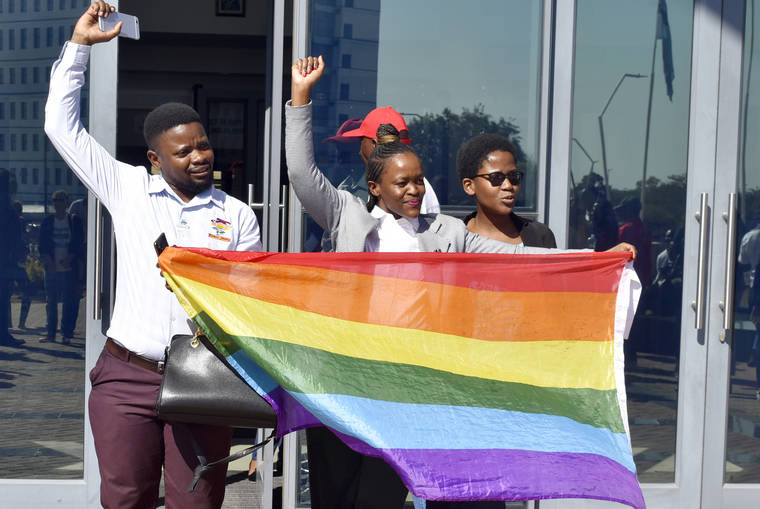 Botswana Decriminalizes Gay Sex In Landmark Africa Case Honolulu Star Advertiser