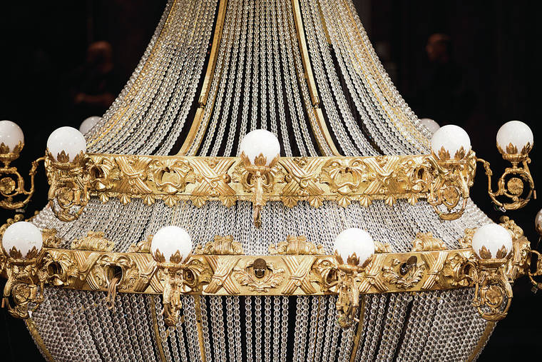 Newly Redesigned Phantom Chandelier, Where Does The Chandelier Fall In Phantom