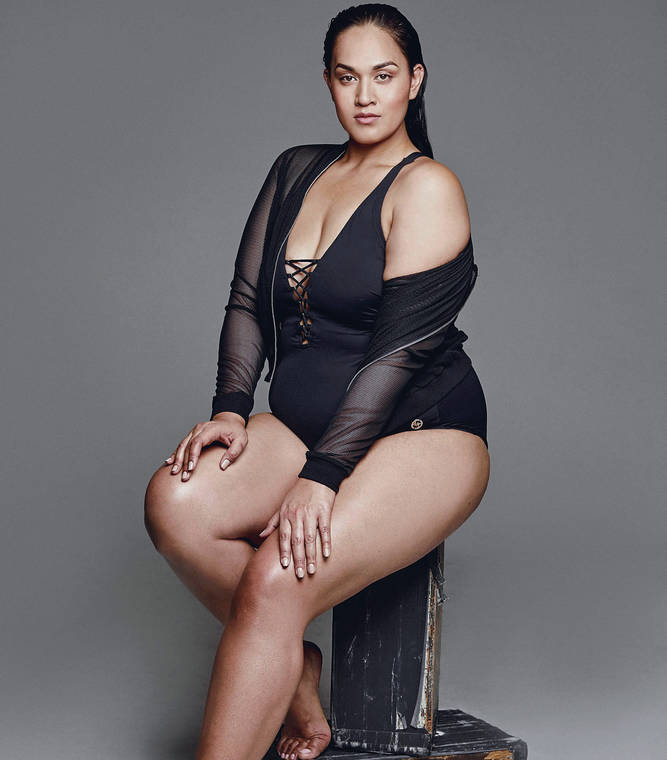 COURTESY LENA MELNIK
                                Tongan American model Veronica Pome‘e is the first woman of Pacific Islander descent to be selected for the Sports Illustrated Swimsuit issue.