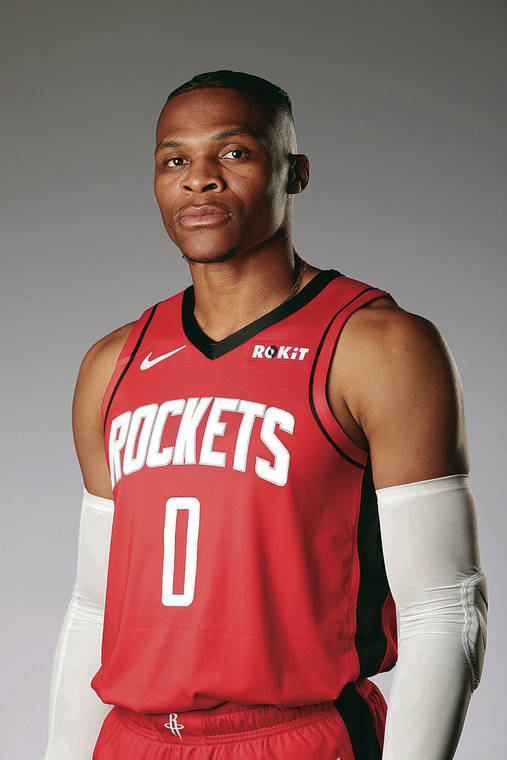 ASSOCIATED PRESS
                                <strong>Russell Westbrook:</strong>
                                <em>Will not suit up in the Stan Sheriff Center</em>