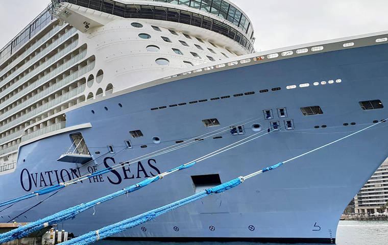 COURTESY PHOTO
                                Royal Caribbean’s Ovation of the Seas