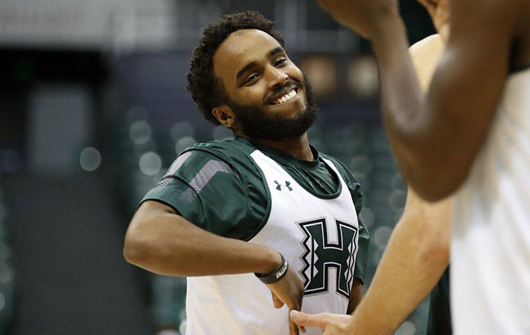 CINDY ELLEN RUSSELL CRUSSELL@STARADVERTISER.COM
                                University of Hawaii guard Ahmed Ali. Ali has a medical condition that will prevent him from playing for the Hawaii basketball team this coming season.