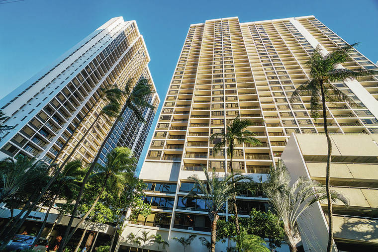 DENNIS ODA / DODA@STARADVERTISER.COM
                                The Waikiki Banyan on Oct. 17 received a temporary stay of enforcement of a new city law that cracks down on short-term rentals.