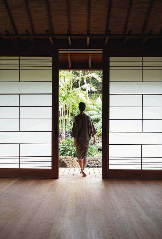 COURTESY FOUR SEASONS
                                Landscaped gardens and 10 spa treatment hale are part of the upgrades at the Four Seasons Hotel Lanai at Koele, a Sensei Retreat.