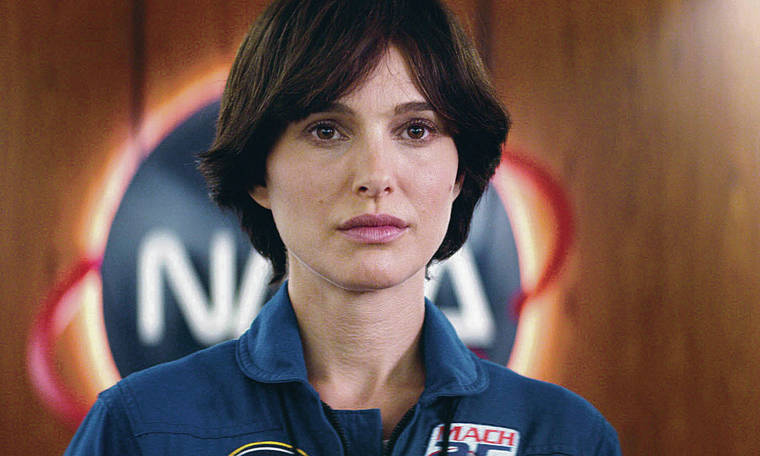 COURTESY FOX SEARCHLIGHT
                                Natalie Portman stars as an astronaut who gets tangled up in a messy love triangle in “Lucy In The Sky.”