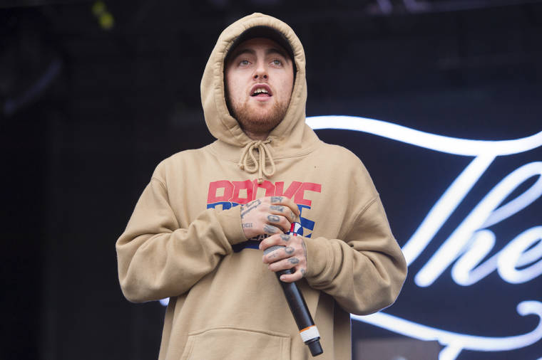 ASSOCIATED PRESS
                                Mac Miller performs at the 2016 The Meadows Music and Arts Festivals at Citi Field in Flushing, New York.