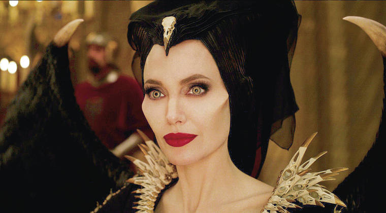 DISNEY
                                Angelina Jolie portrays the redeemed fairy godmother of Princess Aurora in “Maleficent: Mistress of Evil.”