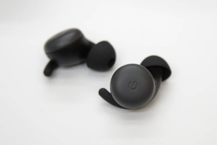 ASSOCIATED PRESS 
                                Pixel buds are displayed at Google in Mountain View, Calif., on Sept. 24.