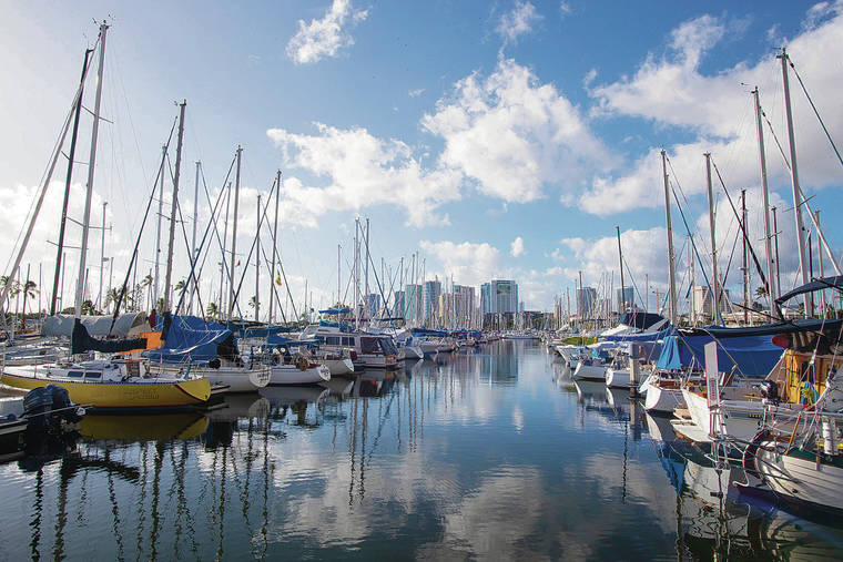 CINDY ELLEN RUSSELL / OCT. 4
                                The state’s goal is to develop the Ala Wai Small Boat Harbor into a worldclass marina that meets the needs of residents and visitors, said Ed Underwood, administrator of DLNR’s Division of Boating and Recreation.