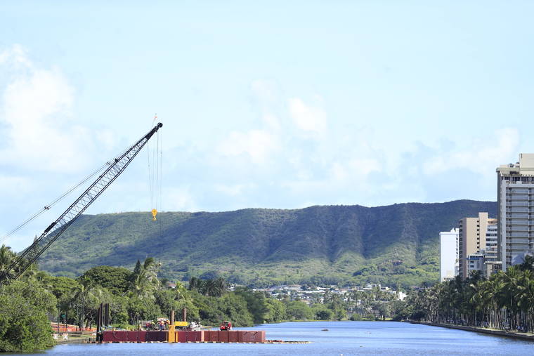 JAMM AQUINO / OCT. 15
                                The federal government has offered to pay $220 million of a $345 million Army Corps of Engineers project designed to protect Waikiki and the upper reaches of the Ala Wai watershed from flooding.