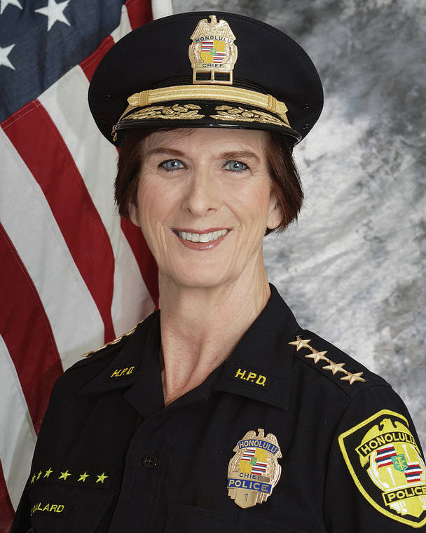 Honolulu Police Chief Susan Ballard.