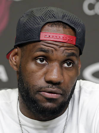 ASSOCIATED PRESS / 2015
                                LeBron James tweeted today that he and his family had to evacuate because of a fast-moving Southern California wildfire that is threatening thousands of homes.