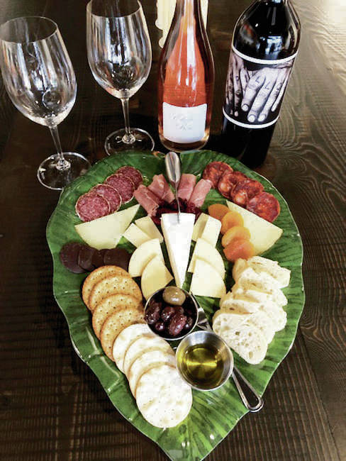 COURTESY D’VINE
                                Charcuterie selections will be part of the Pink Party at D’Vine.