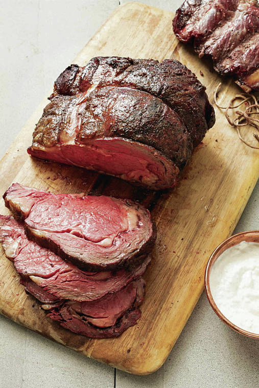 AMERICA’S TEST KITCHEN
                                When we think of grilling, we usually think of steaks and ribs. But why not harness the smoky environment of the grill for a different purpose: to cook prime rib?