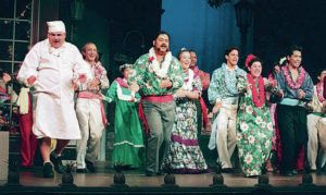 STAR-ADVERTISER
                                Frank De Lima, far left, played Scrooge in his pidgin version of “A Christmas Carol” in 1996.