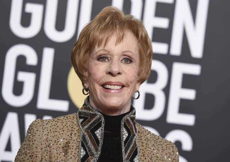 ASSOCIATED PRESS / Jan. 6
                                Actress-comedian Carol Burnett, shown here in January at the Golden Globe Awards in Beverly Hills, Calif., will reprise her Emmy-winning role as the mother of Helen Hunt’s character in the revival of the TV show “Mad About You.”