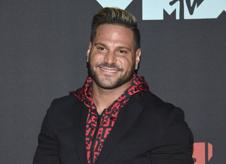 ASSOCIATED PRESS
                                “Jersey Shore” cast member Ronnie Ortiz-Magro at the MTV Video Music Awards in Newark, N.J., in August. Ortiz-Magro pleaded not guilty to domestic violence, child endangerment, false imprisonment and other misdemeanors Friday after his arrest last month in the Hollywood Hills.