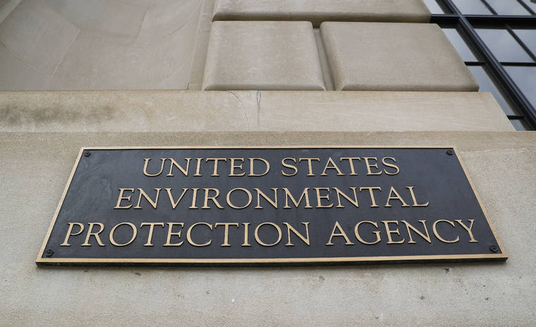 ASSOCIATED PRESS
                                The Environmental Protection Agency Building in Washington, as seen in Sept. 2017. Criminal prosecution and convictions of polluters haven fallen to quarter-century lows under the Trump administration.