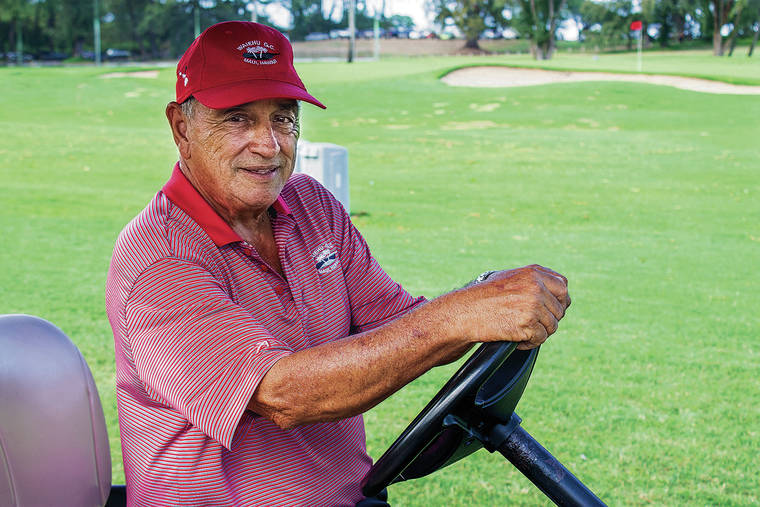 MEGAN MOSELEY / SPECIAL TO THE STAR-ADVERTISER
                                Art Rego’s resume includes a PGA Match Play Championship in the 1970s.