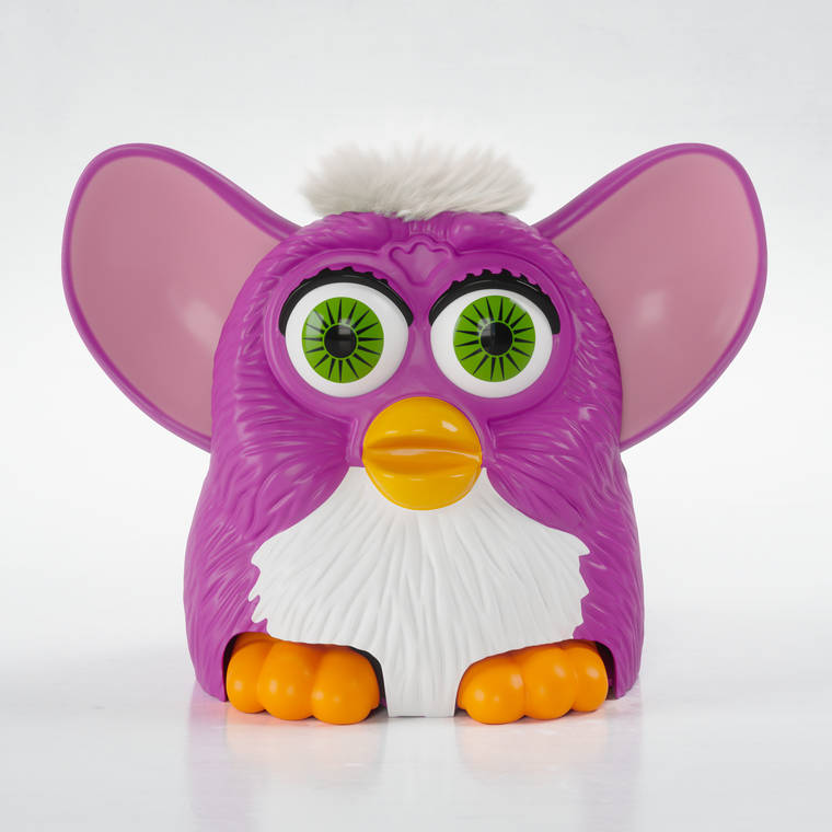 COURTESY MCDONALD’S
                                Furby was featured as the first electronic toy in Happy Meals in 1999.
