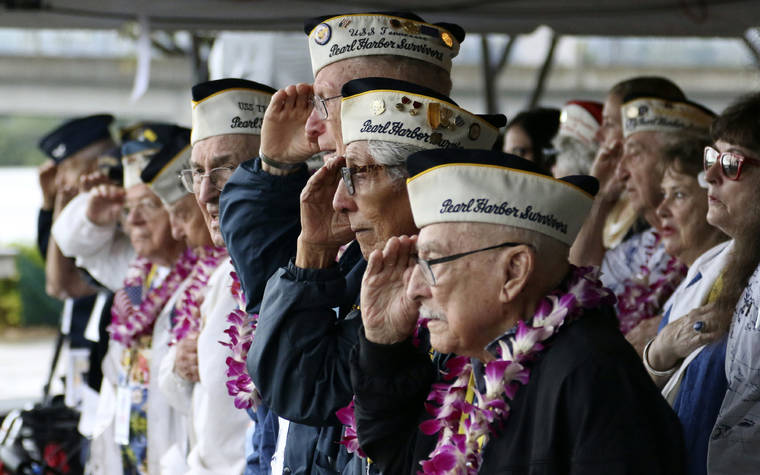 VIDEO: Somber ceremony recalls those killed in Pearl Harbor attack |  Honolulu Star-Advertiser