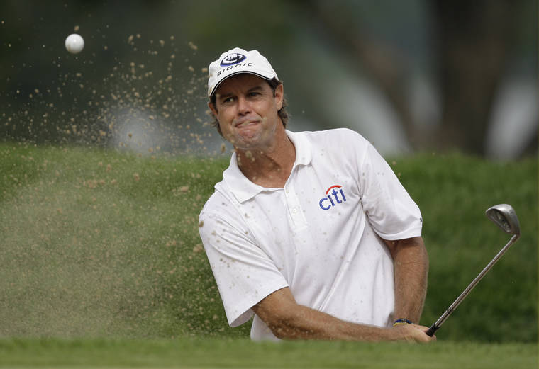 ASSOCIATED PRESS / 2009
                                Paul Azinger during the first round of the 91st PGA Championship at the Hazeltine National Golf Club in Chaska, Minn. Azinger says he turned down a chance to replace Ken Venturi at CBS after he won the Sony Open 20 years ago.