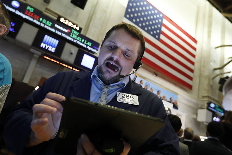 ASSOCIATED PRESS / Jan. 9
                                Trader Michael Milano works on the floor of the New York Stock Exchange earlier this month. The U.S. stock market plummeted today on fears of the growing international threat from the coronavirus.