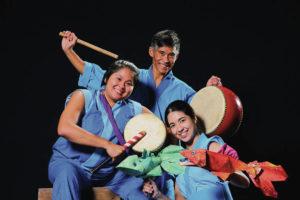 COURTESY REIKO HO
                                “The Carp Who Would Not Quit” uses puppets, taiko drums and other Asian musical instruments to help actors dramatize five animal fables from Japan and Okinawa.