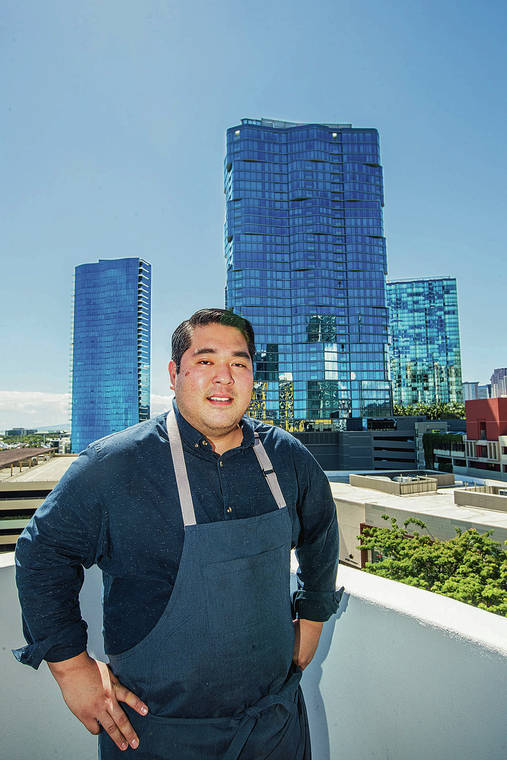DENNIS ODA / JULY 10, 2019
                                Oahu native Chris Kajioka is the new culinary director at Hotel Wailea.