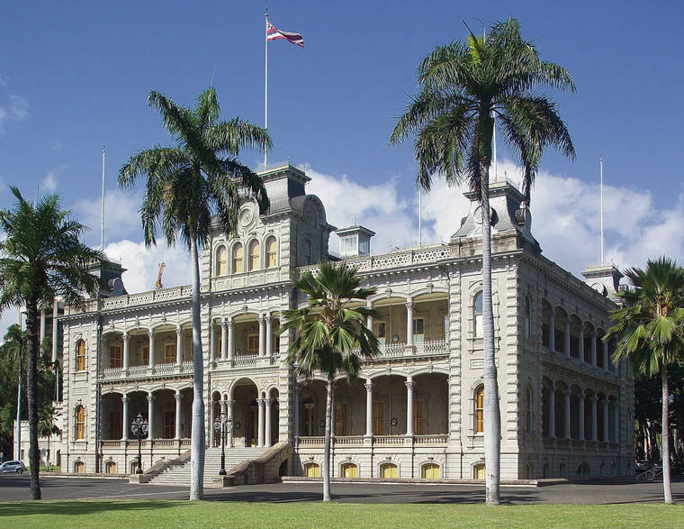 COURTESY FRIENDS OF IOLANI PALACE
                                Admission to Iolani Palace is waived for Hawaii residents one Sunday each month.