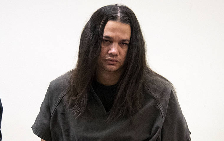 CRAIG T. KOJIMA / CKOJIMA@STARADVERTISER.COM
                                Bernard DeCoito Jr. was arraigned, today, after an Oahu grand jury indicted him with manslaughter and firearm charges in the death of 30-year-old Malia Soma-Valmoja.