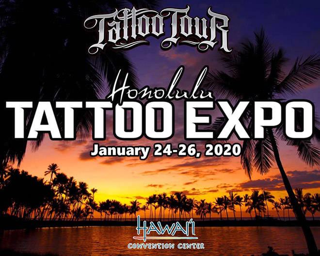 A screenshot from the Facebook page for the Tattoo Tour Expo in Honolulu last month.