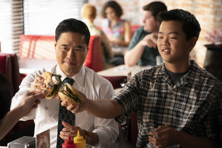 COURTESY ABC
                                Randall Park, left, and Hudson Yang star in a television episode of “Fresh Off the Boat.”