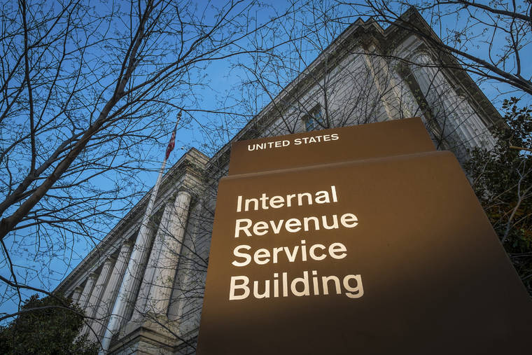 ASSOCIATED PRESS
                                The headquarters of the Internal Revenue Service, seen in April 2014, in Washington. The agency said, today, that it is stepping up its efforts to visit high-income taxpayers who failed in prior years to file their tax returns on time.