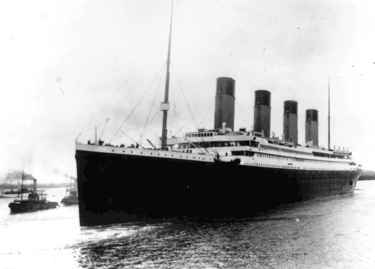 ASSOCIATED PRESS
                                The Titanic leaves Southampton, England on her maiden voyage in 1912. The salvage firm that has plucked artifacts from the sunken Titanic cruise ship over the decades is seeking a judge’s permission to rescue more items from the rapidly deteriorating wreck.