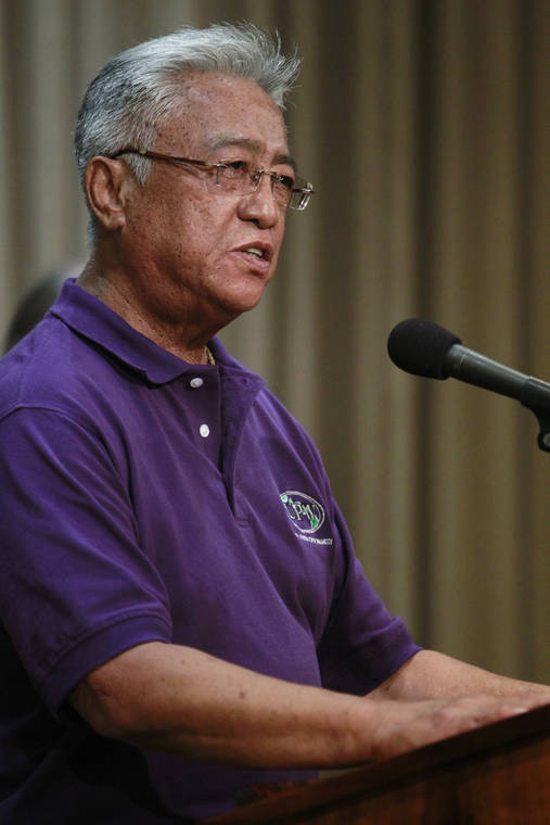 STAR-ADVERTISER / 2013
                                Dayton Nakanelua said that he personally accepts “sole and full responsibility for the findings and the deficiencies pointed out by the AFSCME audit.”