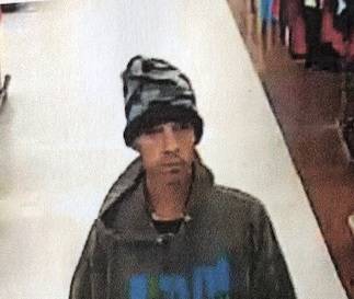 COURTESY HAWAII COUNTY POLICE DEPARTMENT
                                A surveillance image of a Hilo theft suspect.