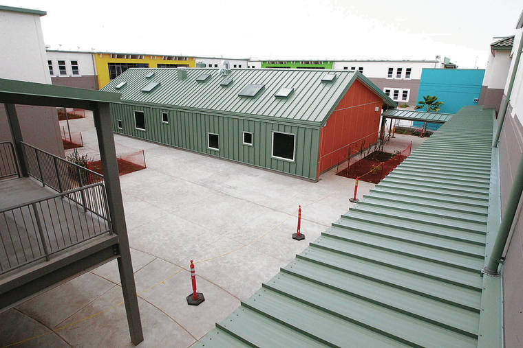 JAMM AQUINO / 2015
                                Hookele Elementary School was the first Hawaii public school that used the design-build method, a faster delivery system, and was constructed in 16 months. The Kapolei school welcomed its first students in 2015.